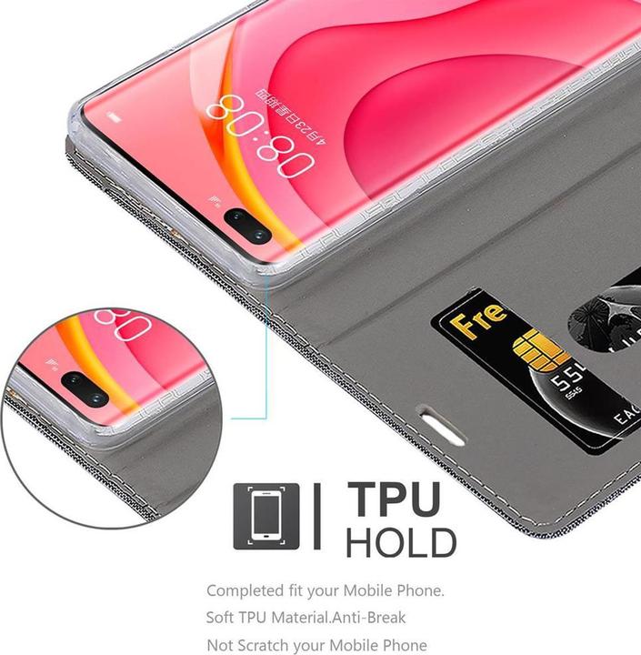 Actual product image Cadorabo Book Jeans Optics Cover (Huawei Nova 7 Pro 5G)