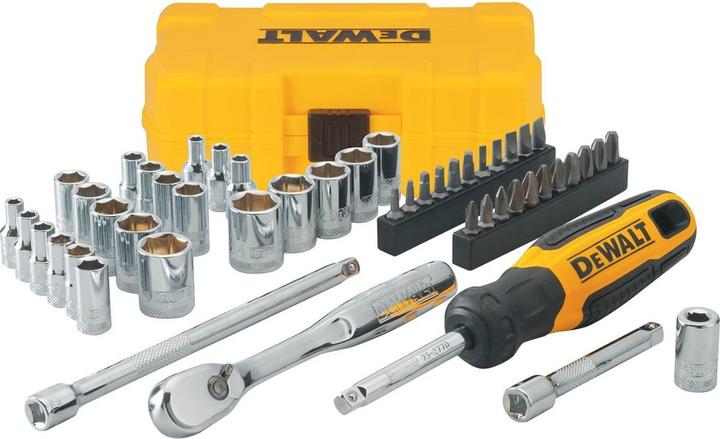 Produktbild DeWalt SCHLÜSSELSATZ 50-tlg. 1/4" NANO