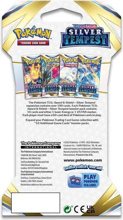Immagine prodotto Pokémon Silver Tempest (Inglese, Pacchetto Booster)
