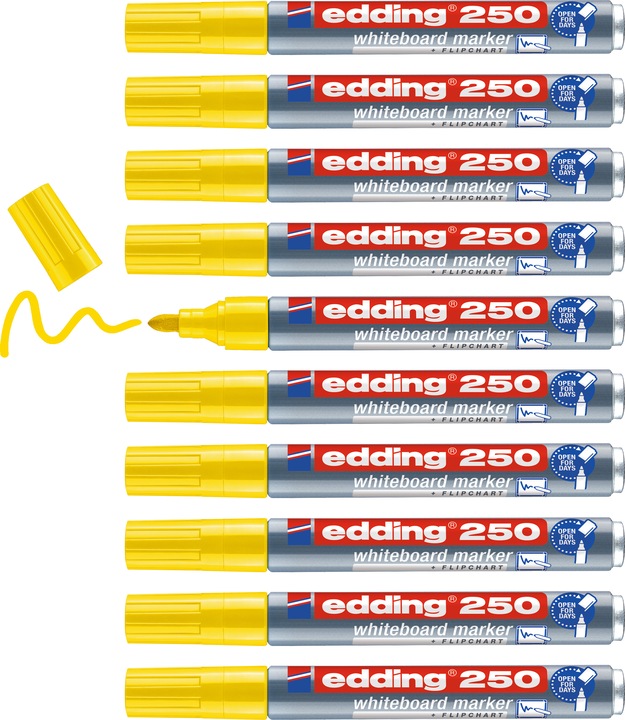 Produktbild Edding 250 (Gelb, 3 mm, 1 x)