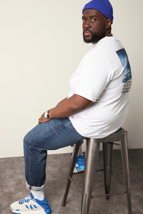 Actual product image Sthuge T-shirt, short sleeve, back print, up to 8XL (3XL)