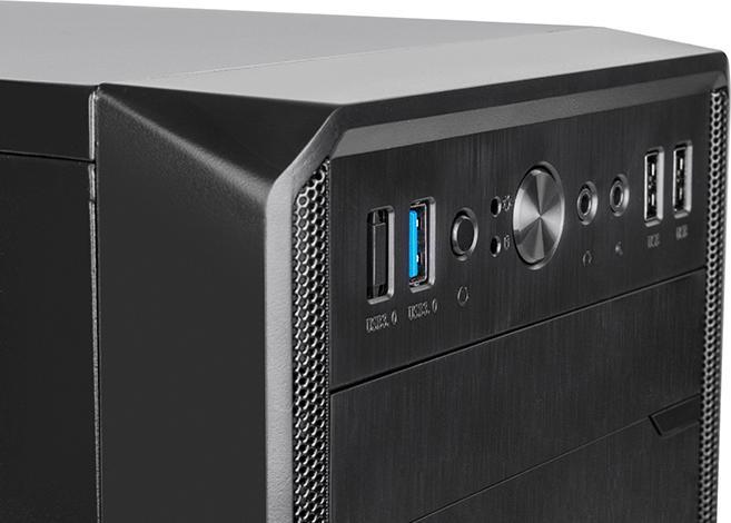 Produktbild Nox LITE030 Midi Tower (mATX, Mini-ITX)