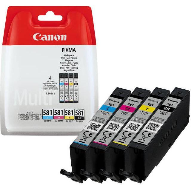Thumbnail - Canon, Druckerpatrone, CLI-581 Multipack (M, BK, C, Y)