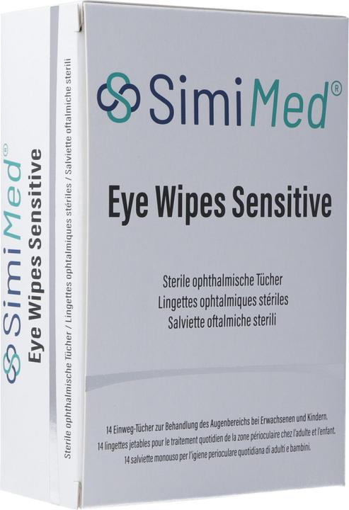 Image du produit SimiMed Eye Wipes Sensitive (Stick soin des yeux, Jour + nuit)