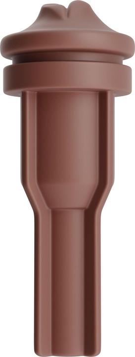 Actual product image Autoblow AI Ultra Mouth Sleeve (Brown skin tone)