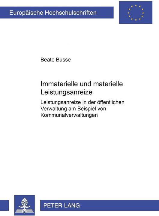 Energie-Label Immaterielle und materielle Leistungsanreize (Deutsch, Beate Busse, 2002)