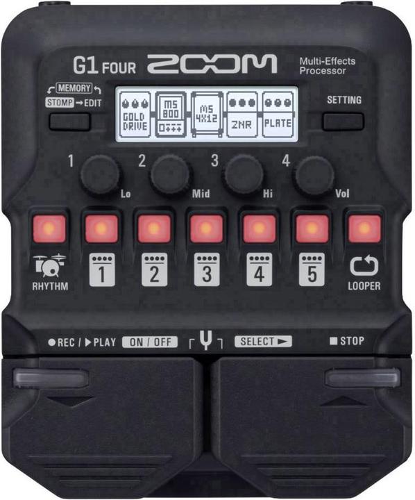 Actual product image Zoom G1 Four (Guitar)