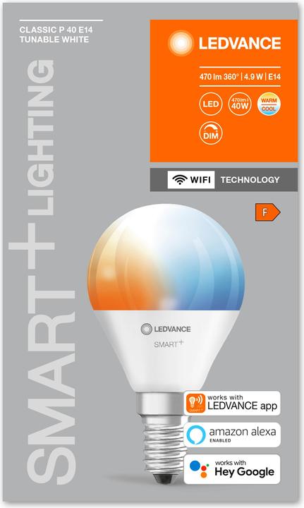 Productafbeelding Ledvance Klassieker P (E14, 470 lm, 1 x)
