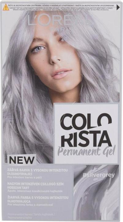 Actual product image L'Oréal Paris Colorista Permanent Gel (Silvergrey)