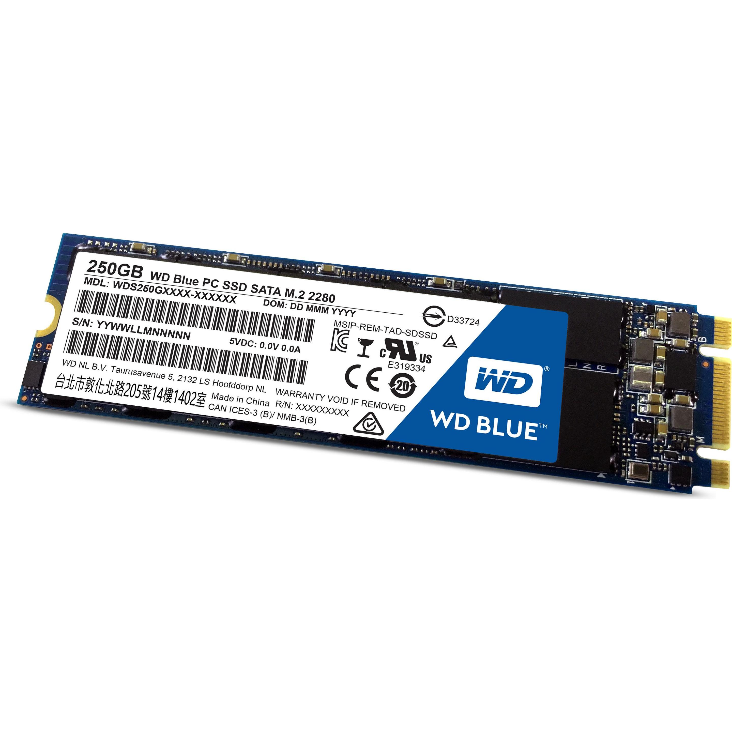 WD Blue (250 GB, M.2 2280), SSD