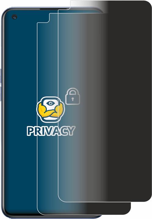 Actual product image BROTECT Anti-spy privacy film Blue light protection film (2 Piece, Oppo Find X5 Lite)