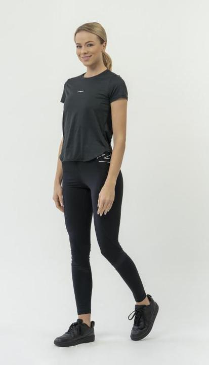 Actual product image Nebbia Fit Activewear T-Shirt "Airy" with Reflective Logo 438 black (L)
