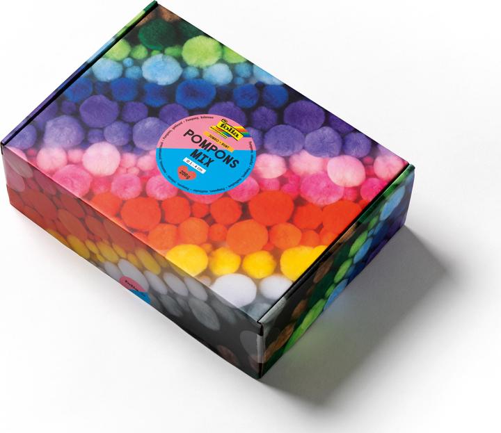 Immagine prodotto Folia Pompons Mix bunt 200g