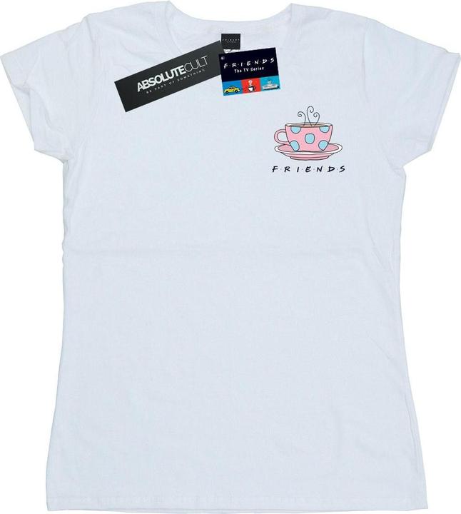 Image du produit Friends - T-shirt COFFEE CUP BREAST PRINT - Femme (M)