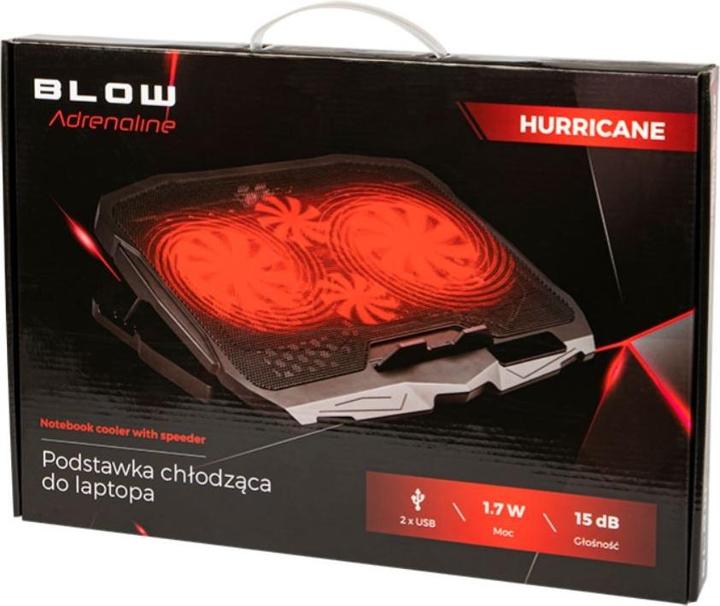 Immagine prodotto Blow Pad di raffreddamento per laptop 4 FAN HURRICANE