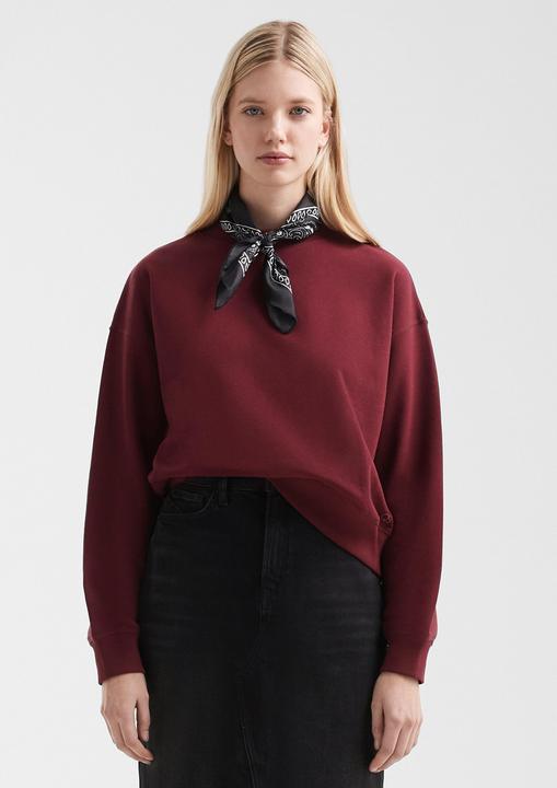 Produktbild s.Oliver Sweatshirt Sweatshirt im Boxy Fit (S)