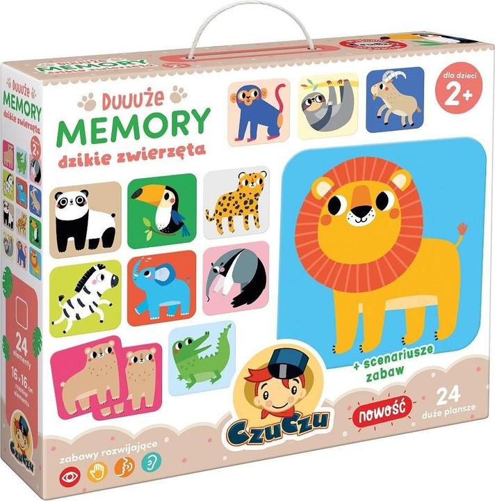 Actual product image Czuczu Memory Dzikie Zwierzęta