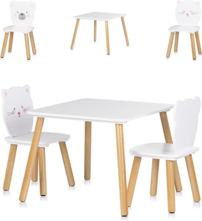 Produktbild Chipolino Kinder Tischset Tiermotiv (Kinderstuhl, Kindertisch)