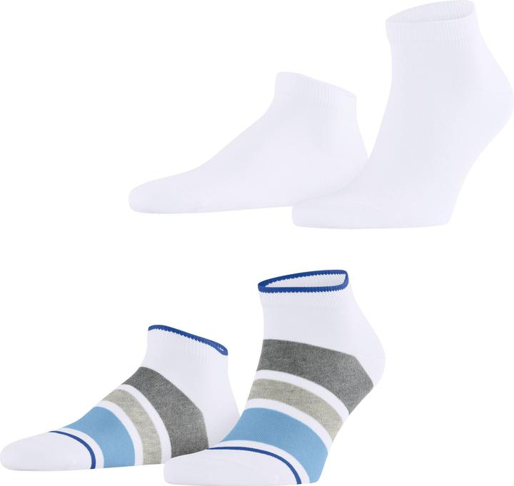 Produktbild Esprit Multi Stripe 2-Pack Baumwollsneakersocken (2er Pack, 43 - 46)