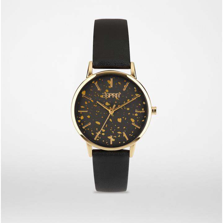 Produktbild Esprit ES TERAZZO 34MM 3H BLACK DIAL BLACK ST Armbanduhr (34 mm)