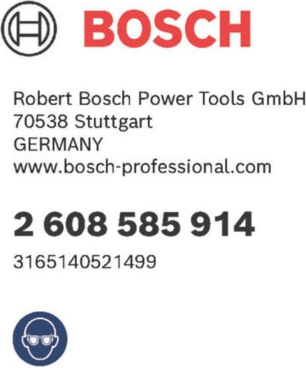 Produktbild Bosch Professional Zubehör Metallbohrer HSS-G, DIN 338, 3,5 x 39 x 70 mm, 2er-Pack (3.5 mm)