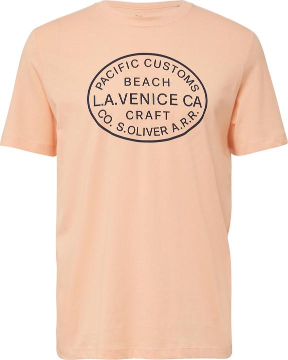 Actual product image S.Oliver T-Shirt T-Shirt mit Crew Neck und Frontprint (M)