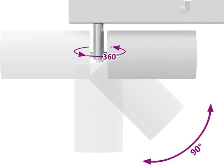 Produktbild vidaXL Decken-Spotlight (GU10)
