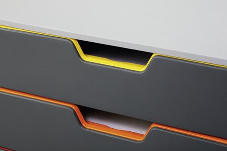 Produktbild Durable Schubladenbox Varicolor 5 (A4)