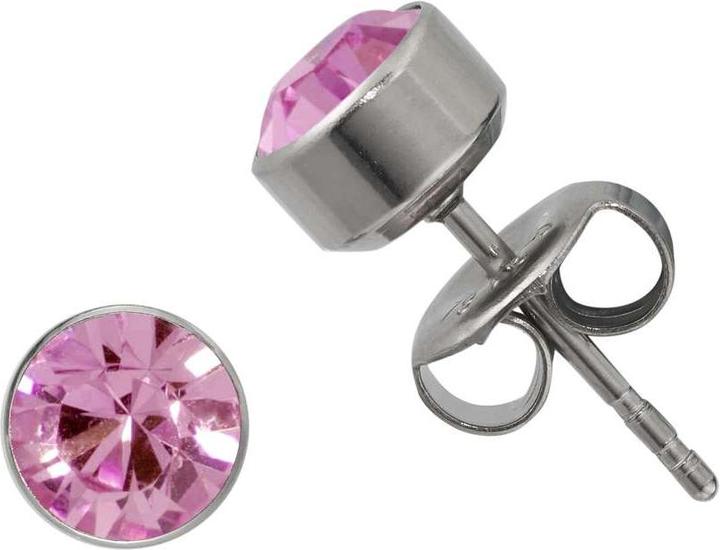 Image du produit Bijouteria Clous d'oreille (Acier inoxydable, PVC, Cristallin)