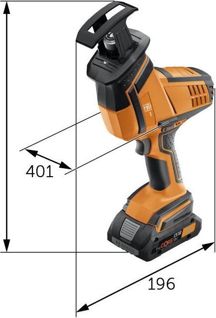 Productafbeelding Fein ASAS 18-21 K AS Set accu- reciprozaag 71330162000 incl. 2e accu, incl. oplader, incl. koffer