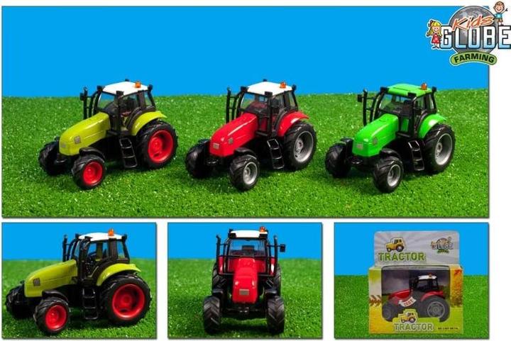 Actual product image Kids Globe Traffic Tractor with light sound ass
