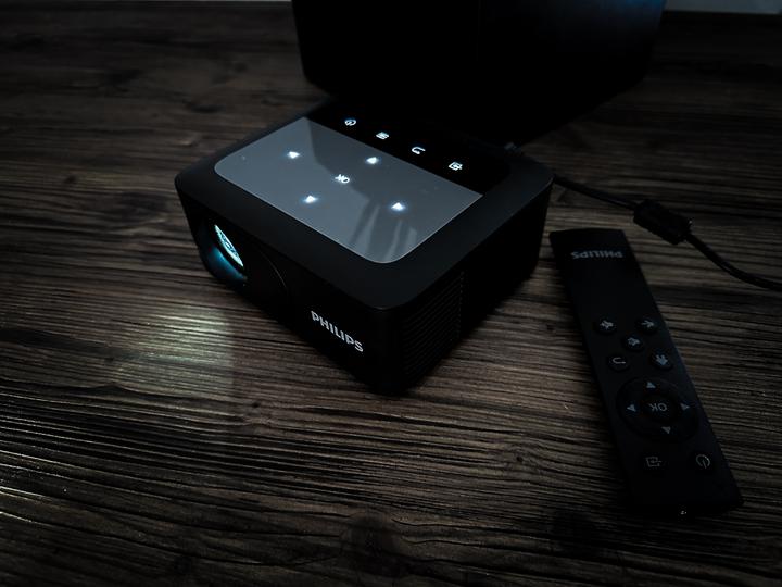 Actual product image Philips NEOPIX 110 video projector (HD, 100 lm, 1.47:1)