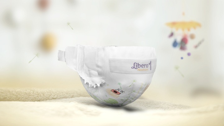 Produktbild Libero Newborn 1 (Gr. 1, Tragepack, 24 Stück)