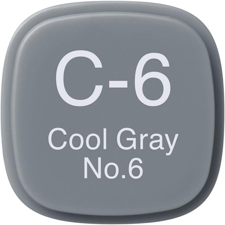 Image du produit Copic Marqueur graphique Classic Type C - 6 (C-6 - Cool Gray No.6, 1 x)