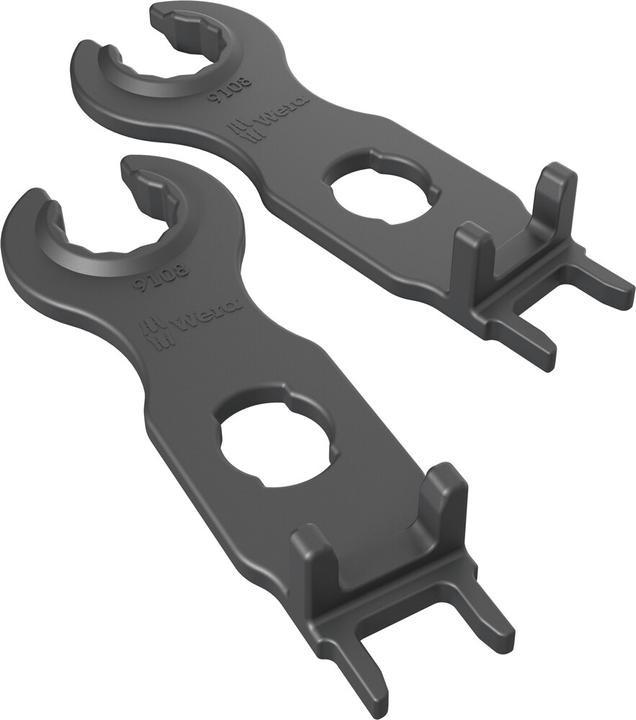 Wera 9108/2 Set Clé de montage pour connecteurs MC4