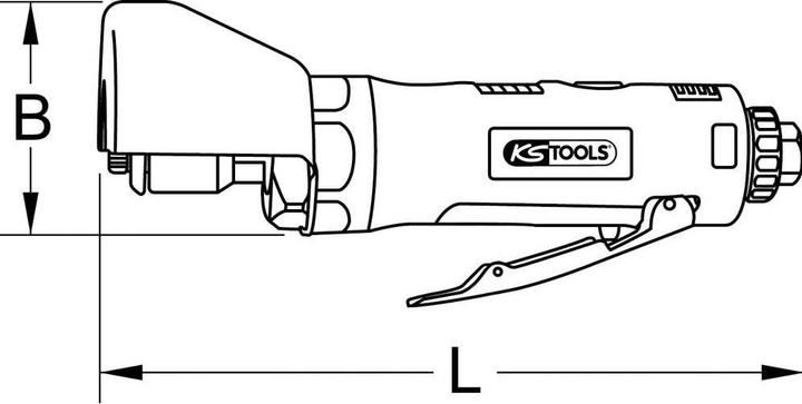 Produktbild KS Tools 515.5440 (Geradschleifer, 370 W)
