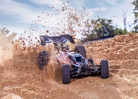 Actual product image Traxxas JATO 4x4 BL2S Brushless rot 1/8 RTR, HD-Teile, ohne Akku/Lader (RTR Ready-to-Run)