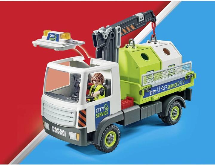 Produktbild Playmobil Altglas-LKW mit Container (71431, Playmobil City Action)