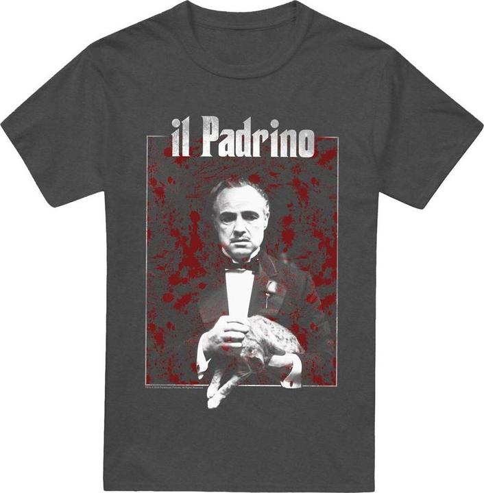 Actual product image The Godfather Unisex Adult Sangue T-Shirt (L)