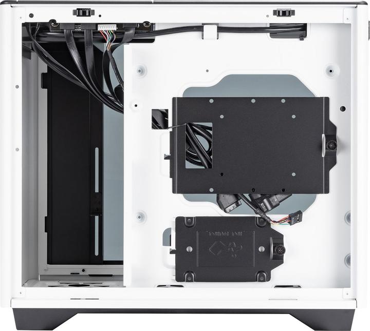 Actual product image In Win InWin A3 Mini-Tower Tempered Glass - white (Mini-ITX, mATX)