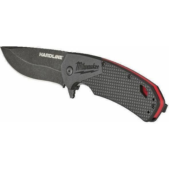 MGA, Mehrzweckmesser, Milwaukee HARDLINE Premium-Klappmesser 85 mm glatter Klingenlänge (8.90 cm)