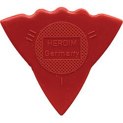 Herdim Plectren 3 Stärken rot (12) (12 x), Plektrum, Rot