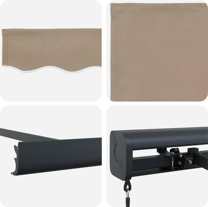Produktbild vidaXL Einziehbare Markise (2.50 m)