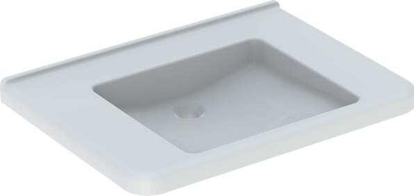 Geberit Keramag Renova Nr. 1 Comfort washbasin, accessible by wheelchair, 750x550 mm, without tap hole, with (750 mm, 160 mm)