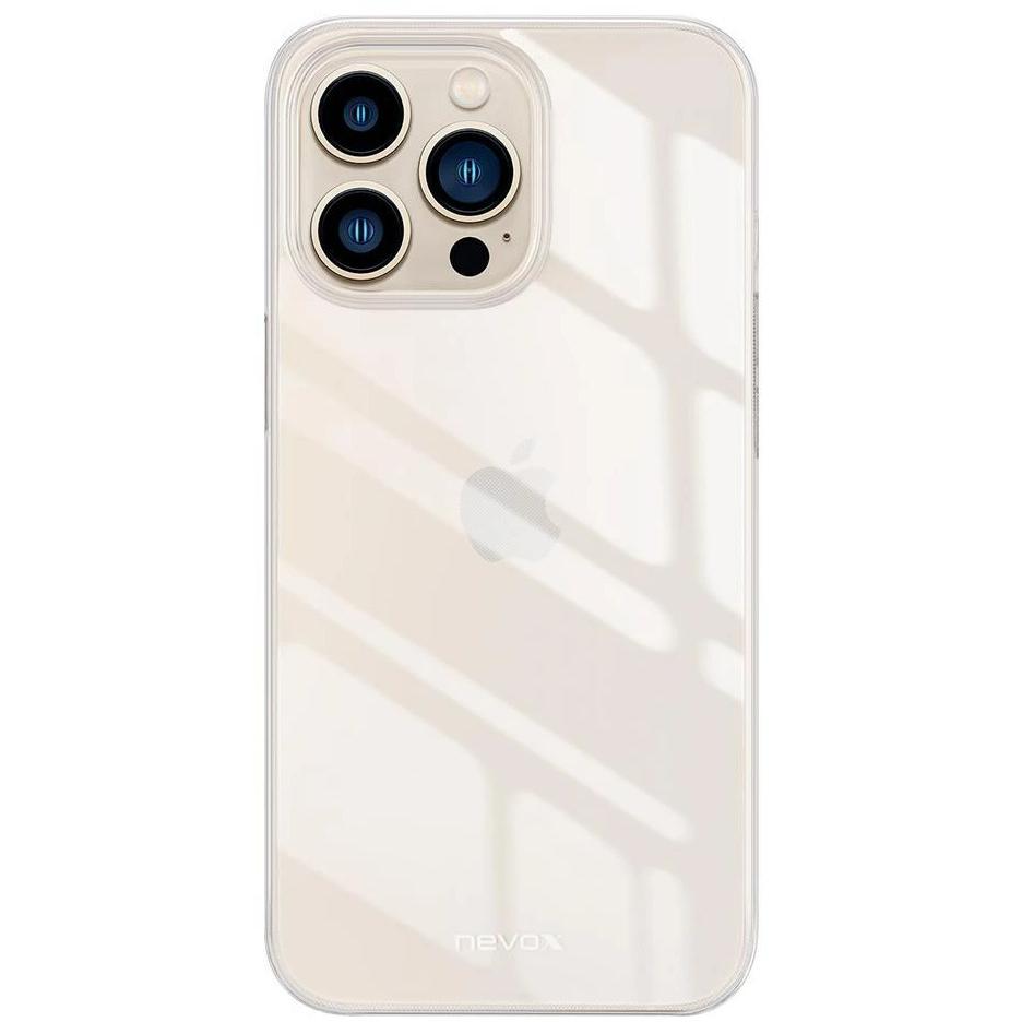 Nevox StyleShell Flex (Apple iPhone 15 Pro), Smartphone Hülle, Transparent