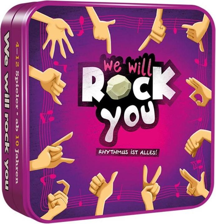 Cocktail games COGD0002 - We will Rock you - Jeu de cartes, 4-12 joueurs, 10 ans et plus (édition DE) (Allemand)