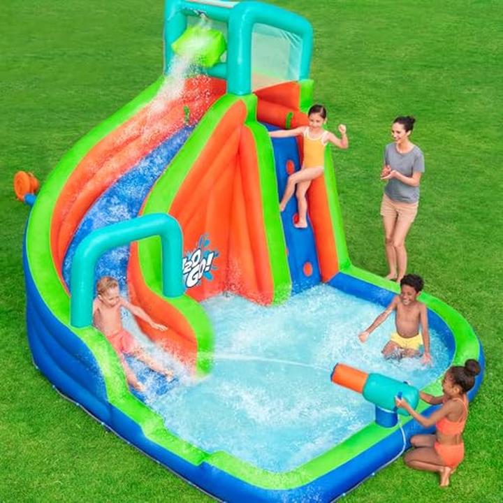 Actual product image Bestway H2OGO! Turbo Splash Kids Inflatable Mega Water Park 2.70 m