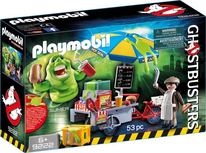 Produktbild Playmobil Slimer mit Hot Dog Stand (9222, Playmobil Ghostbusters)
