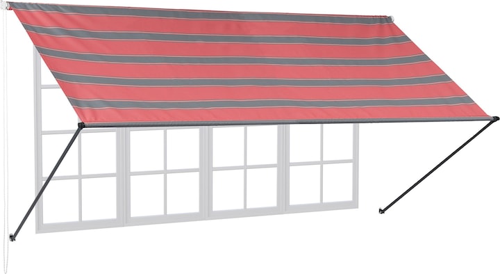 Actual product image Relaxdays Drop-arm awning (3.50 m)