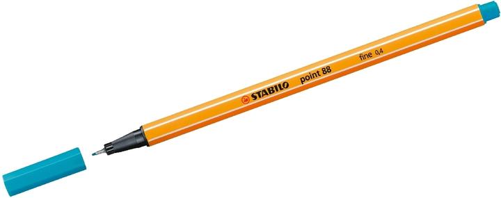 Actual product image STABILO Fineliner - point 88 - pack of 10 - light blue (Light blue, 10 x)